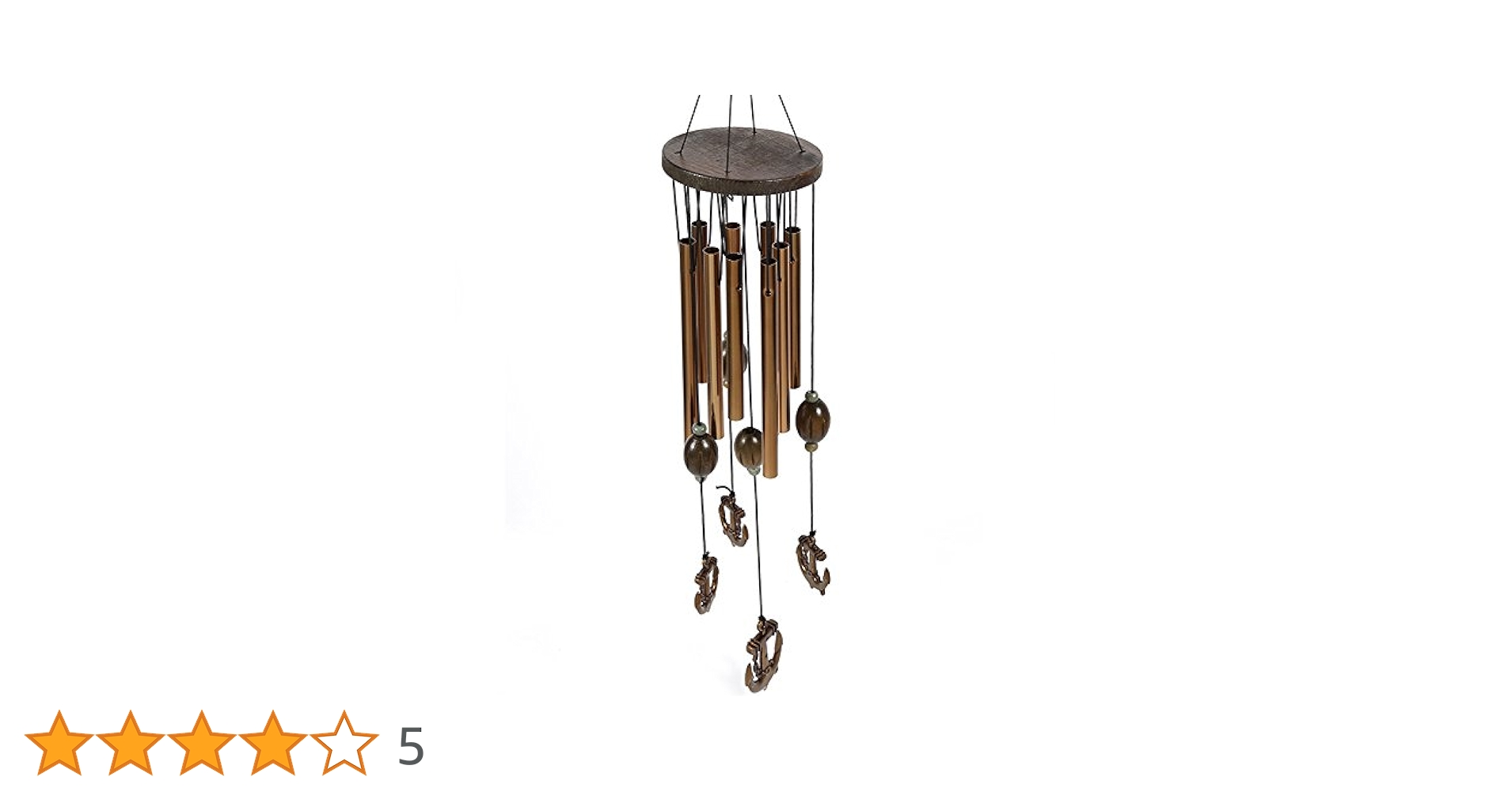 新品未使用品　WindSound CHIME　ウインドチャイム　ヴィンテージ風鈴 ウィンドチャイム クリスタル メディテイションベル ウッド